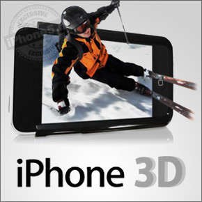 3D scherm in nieuwe iPhone?