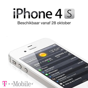 iPhone 4S prijs bij T-Mobile bekend