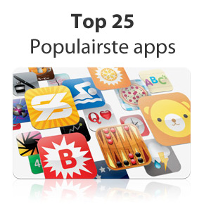 25 meest gedownloade iPhone apps ooit