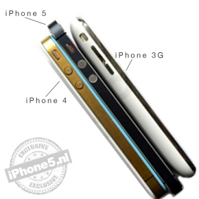 iPhone 5 vergeleken met iPhone 4 en 3G (foto's)