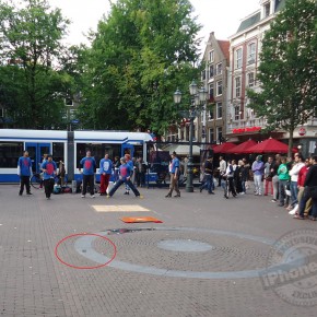 iPhone 5 op het Leidseplein