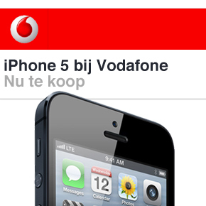 iPhone 5 nu ook bij Vodafone