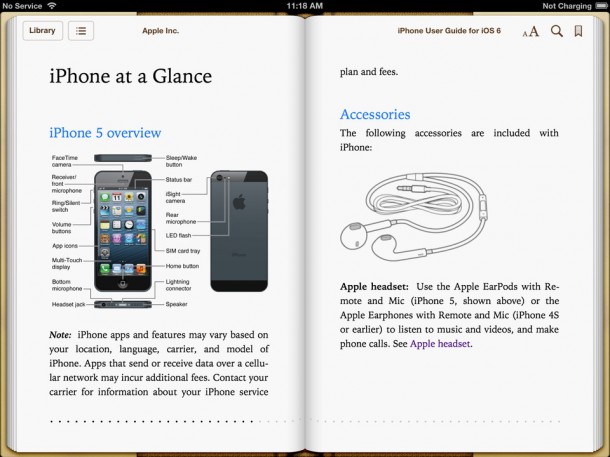 iPhone 5 User Guide For iOS 6 Software