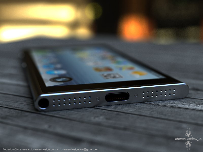 iPhone 6 concept - onderkant