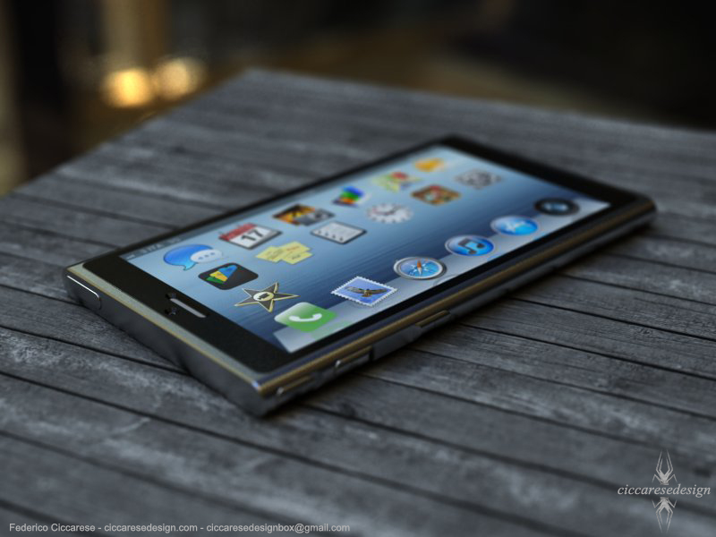 iPhone 6 concept - schuin boven