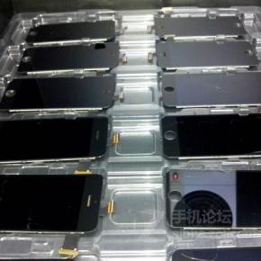 Zwarte iPhones in productie