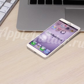 iPhone 6 concept op MacBook