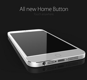 iPhone 6 concept vernieuwde home button