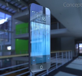 iPhone 6 Concept zwevend