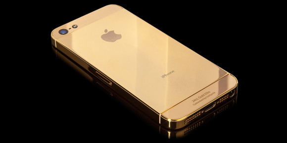 Gouden iPhone achterkant