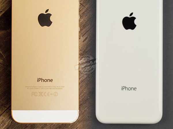 iPhone 5S naast iPhone 5C