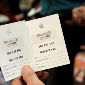 Ticket om je iPhone af te halen